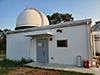 Exterior of the new SGSLR shelter at GGAO