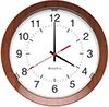 round analog clock